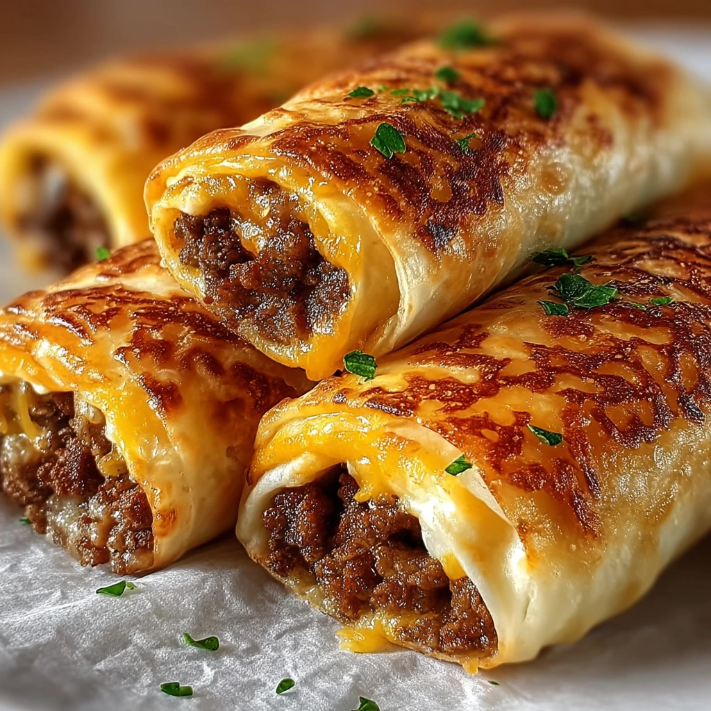 Garlic-Butter Beef Rollups