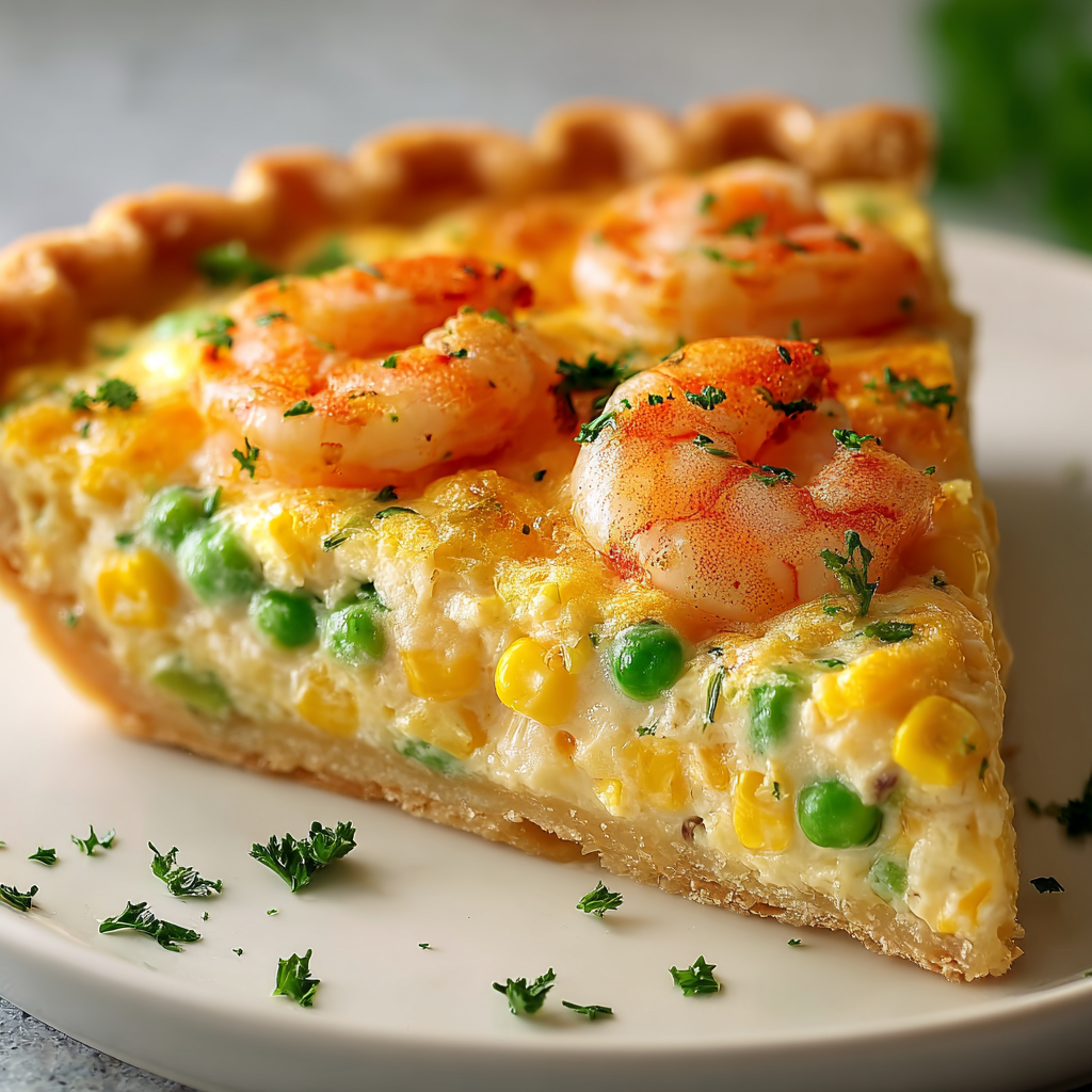 Florida Shrimp Cheddar Pie – Herzhaft & Küsten-Genuss
