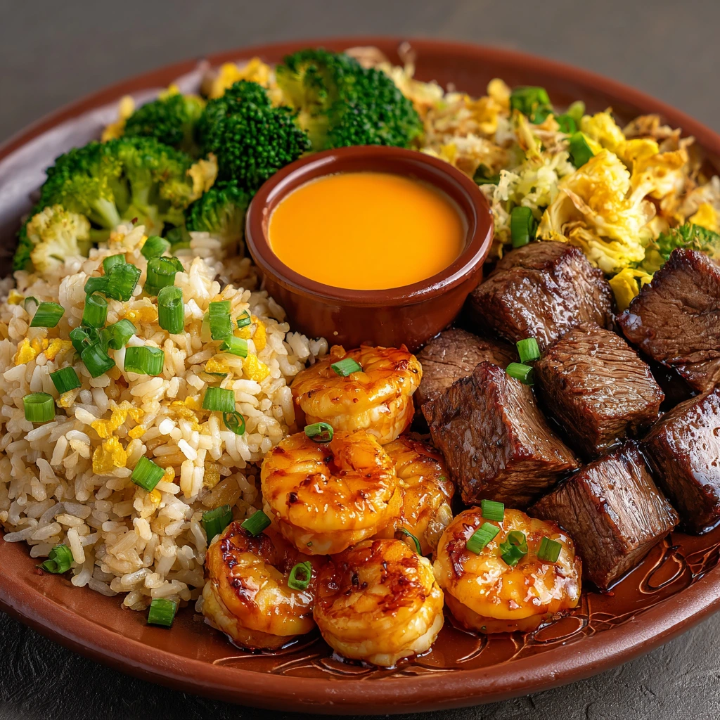 Hibachi Steak & Shrimp Rice – Saftig, aromatisch und komplett