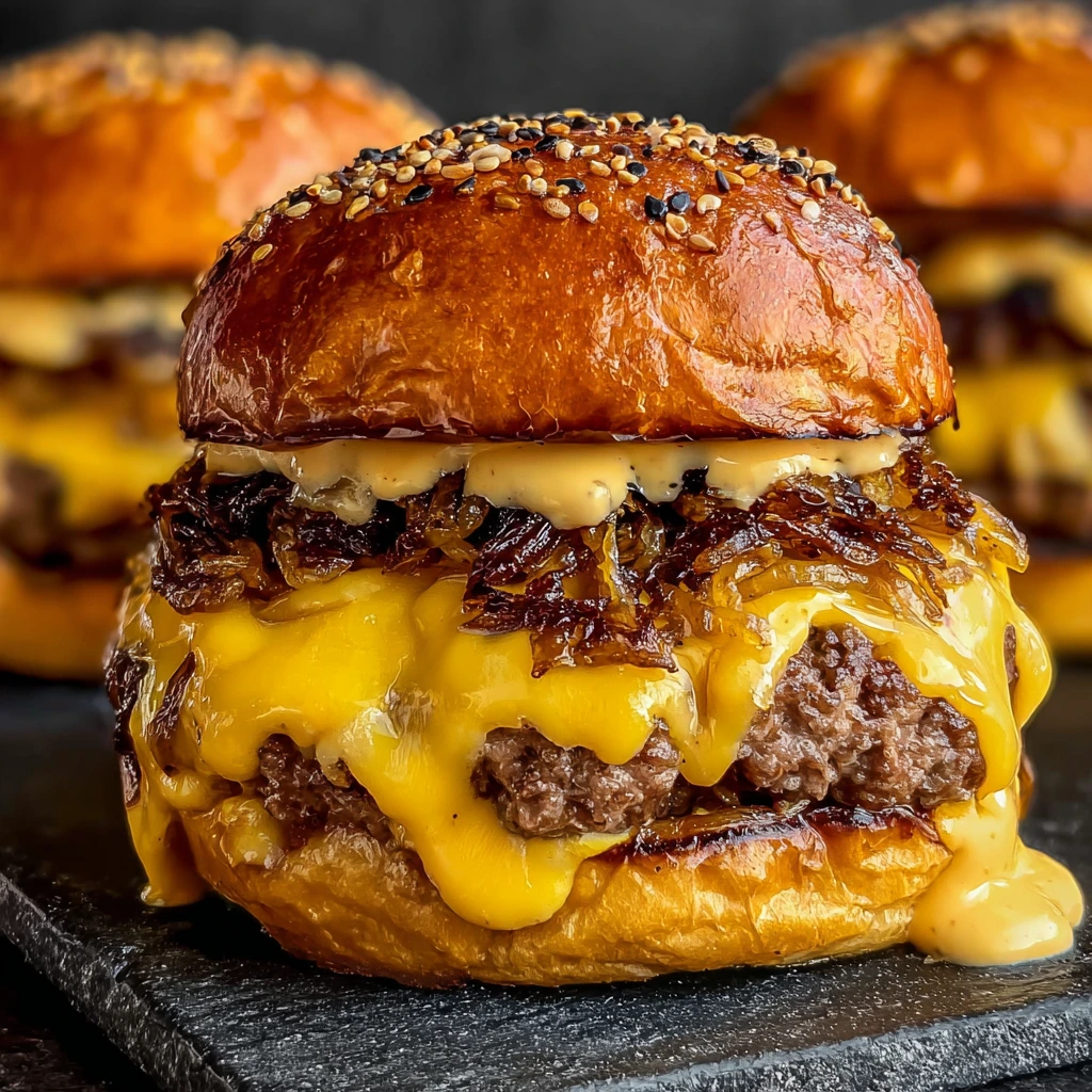 Oklahoma Onion Smashburger – Knusprig, würzig und unwiderstehlich