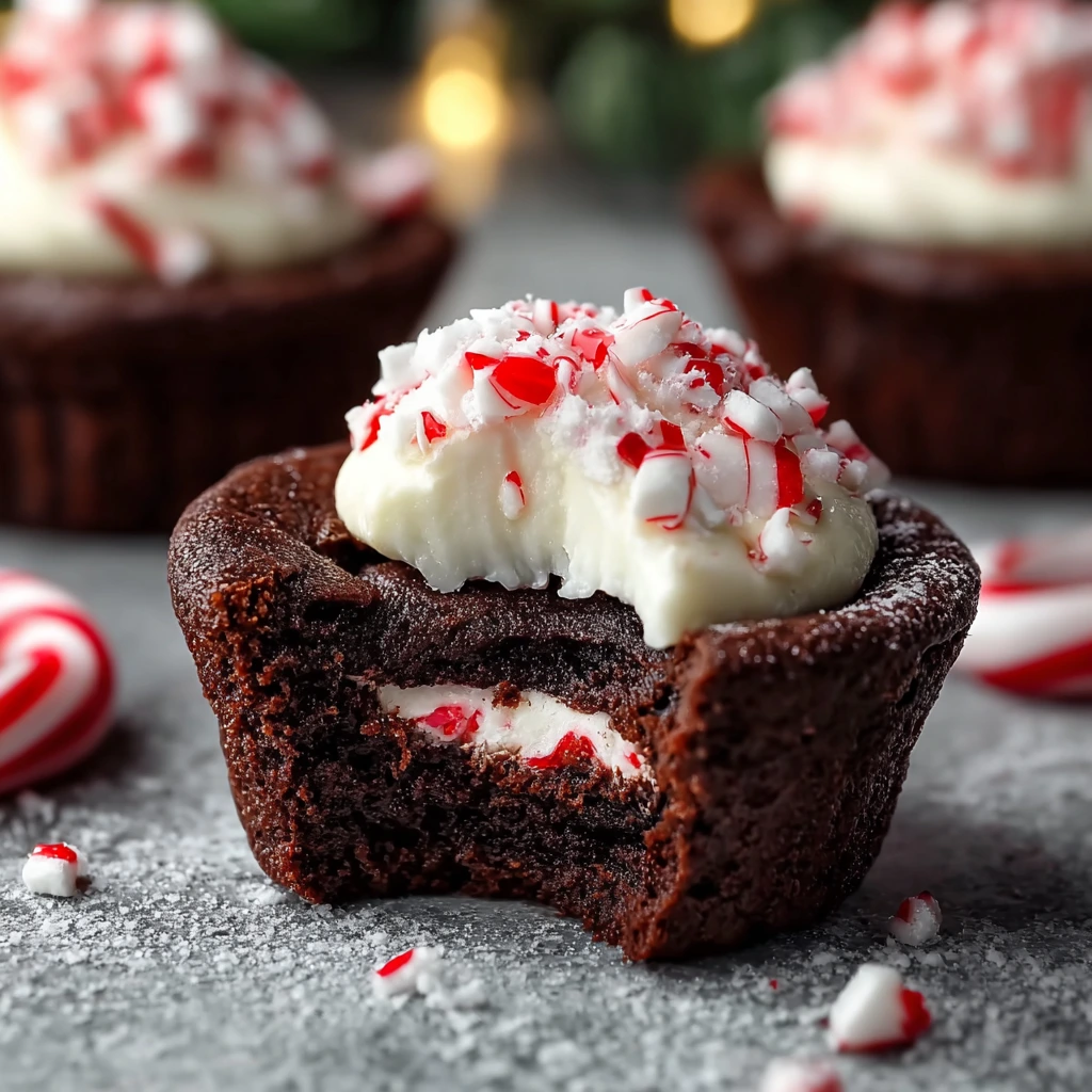 Chocolate Peppermint Cookie Cups – Schokoladig