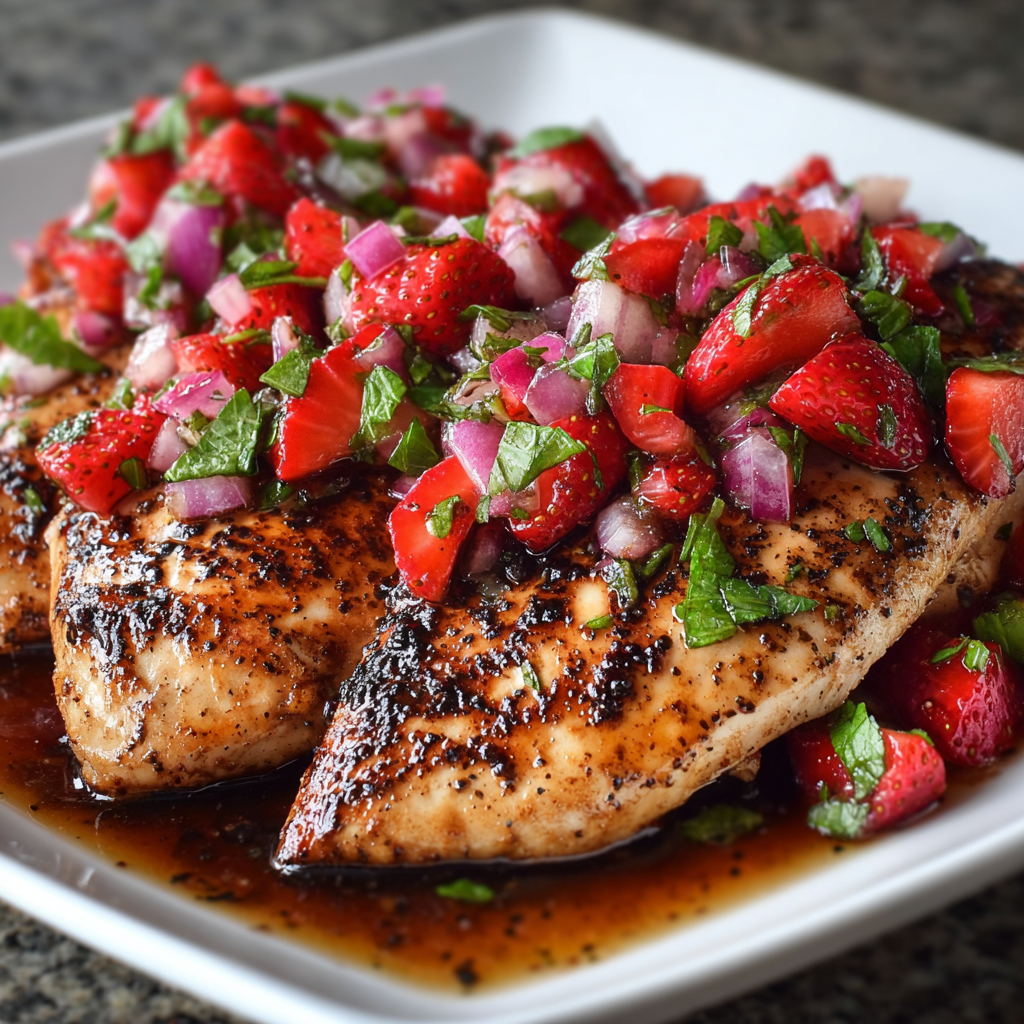Strawberry Balsamic Chicken