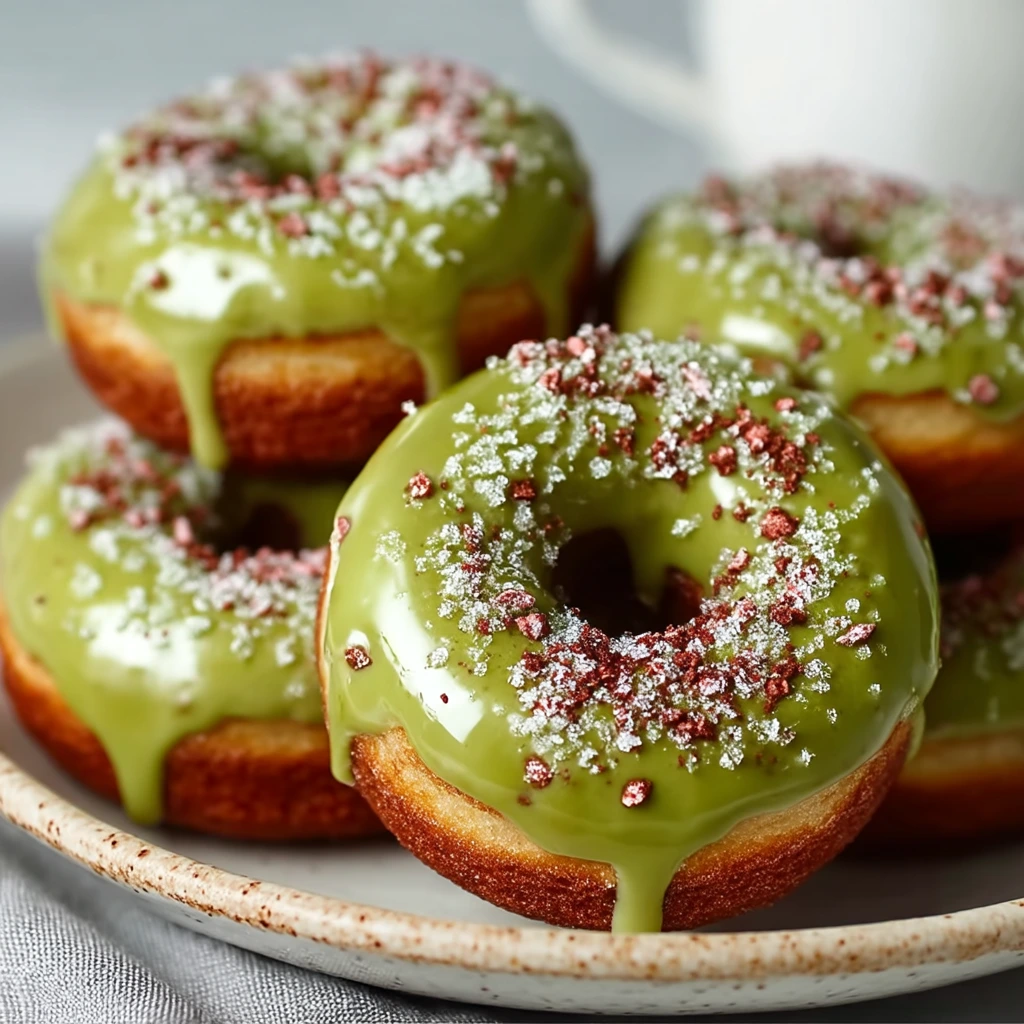 Matcha-Donuts