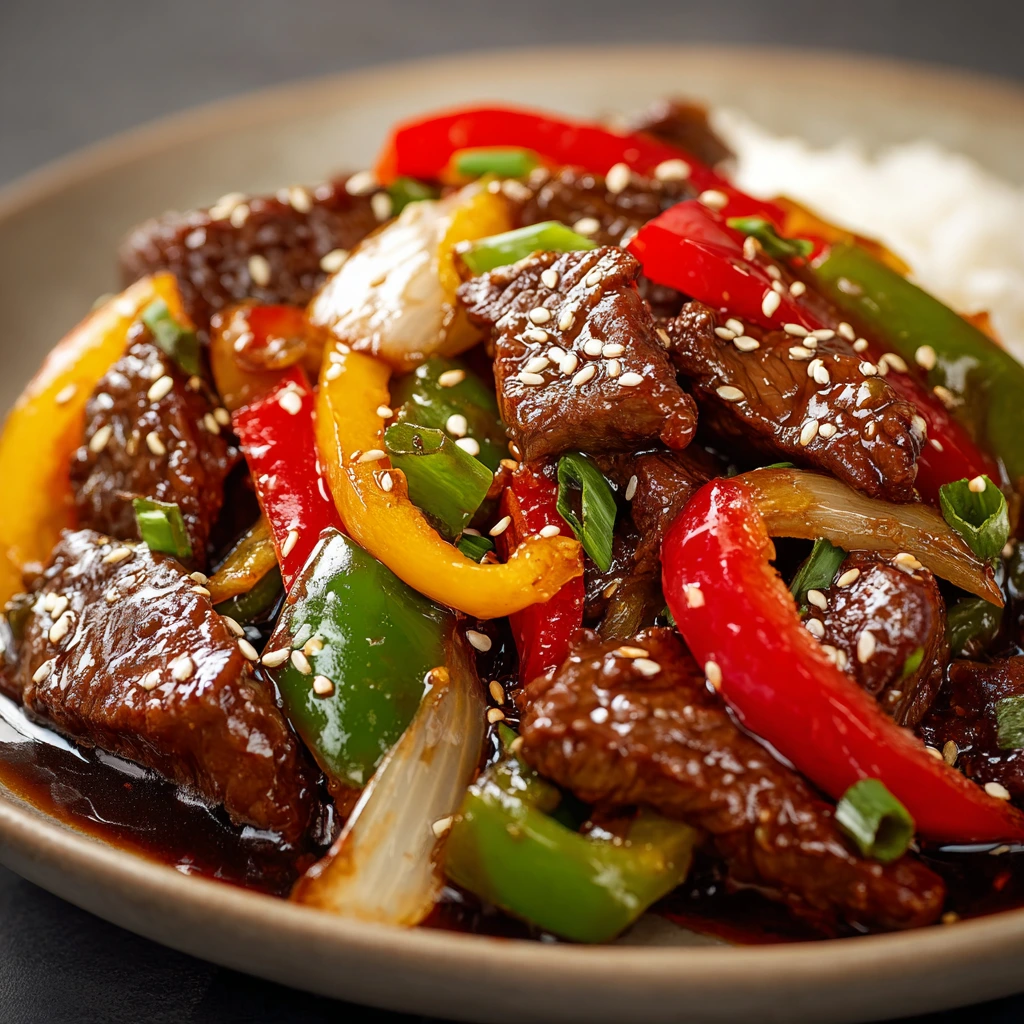 Pepper‑Steak Stir‑Fry: Saftig, aromatisch & schnell auf dem Tisch