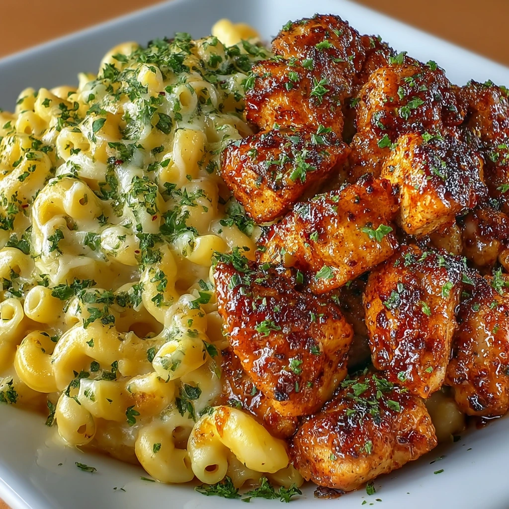 Hähnchen mit Honig-Knoblauch