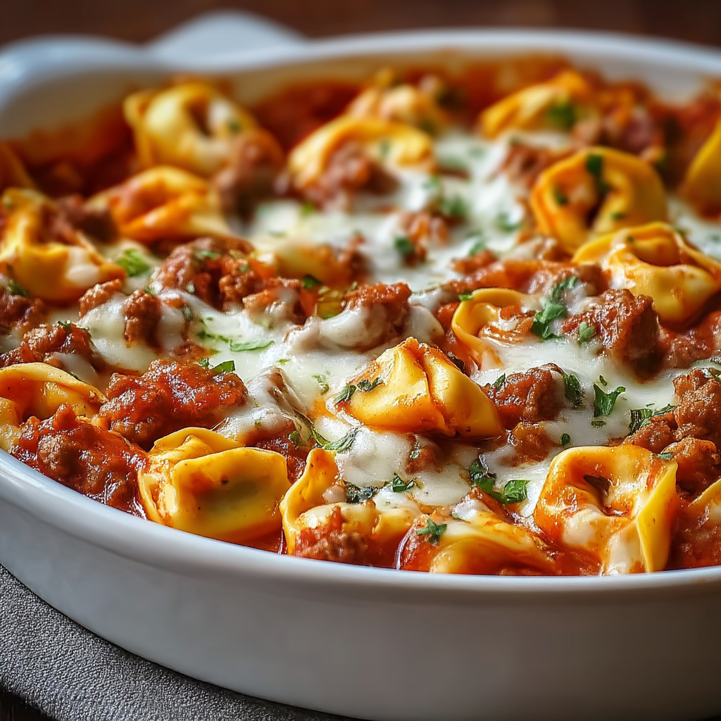 Rindfleisch-Käse-Auflauf