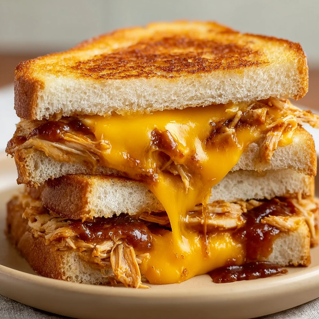 BBQ-Hähnchensandwich