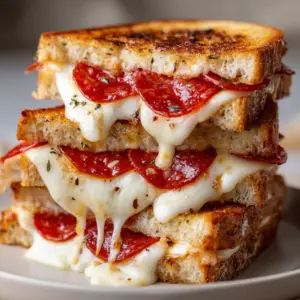 Pizza-Grillkäse-Sandwiches
