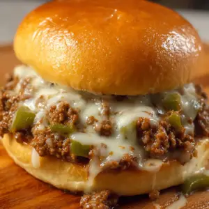 Philly Cheese Steak Sloppy Joes