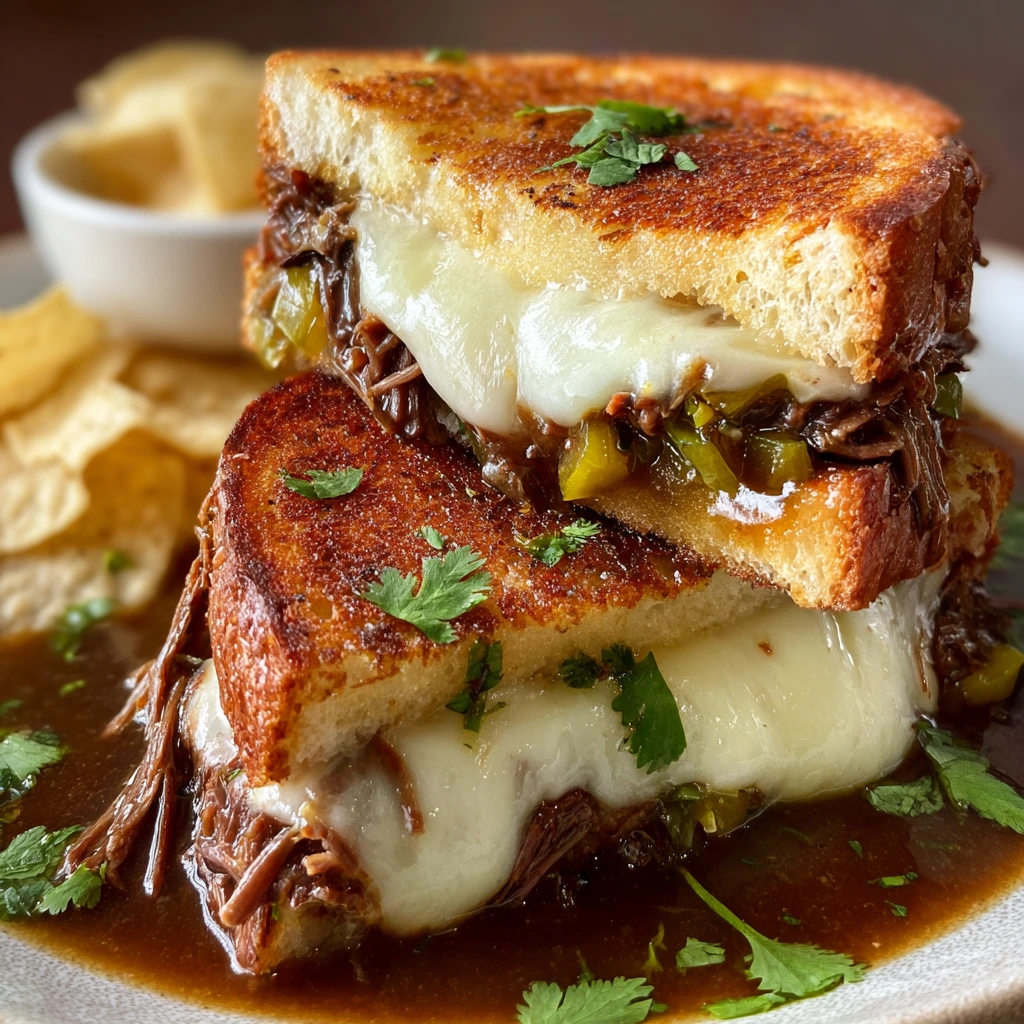 Disneyland Beef Birria Grilled Cheese