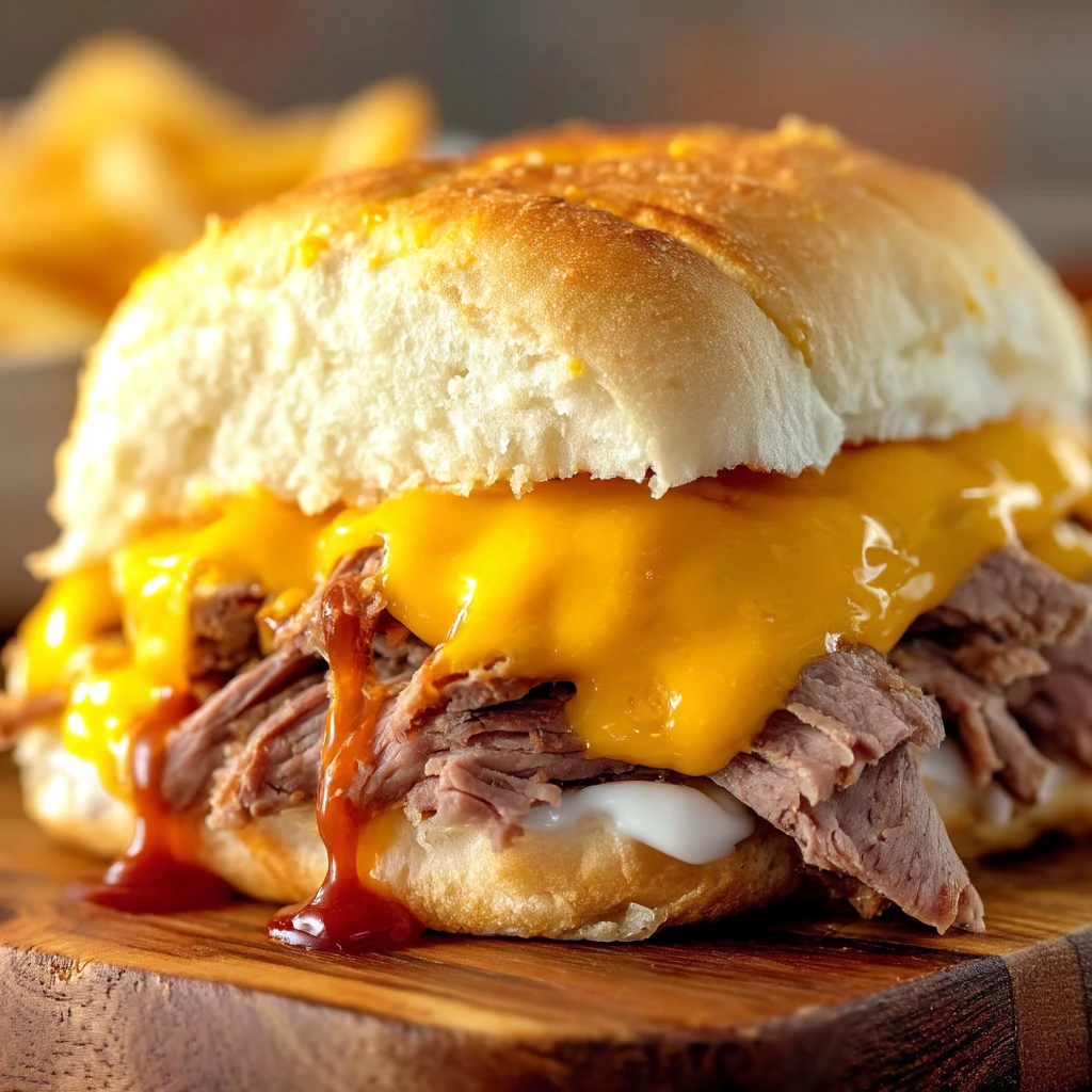 Nachahmung von Arby’s Beef Cheddar