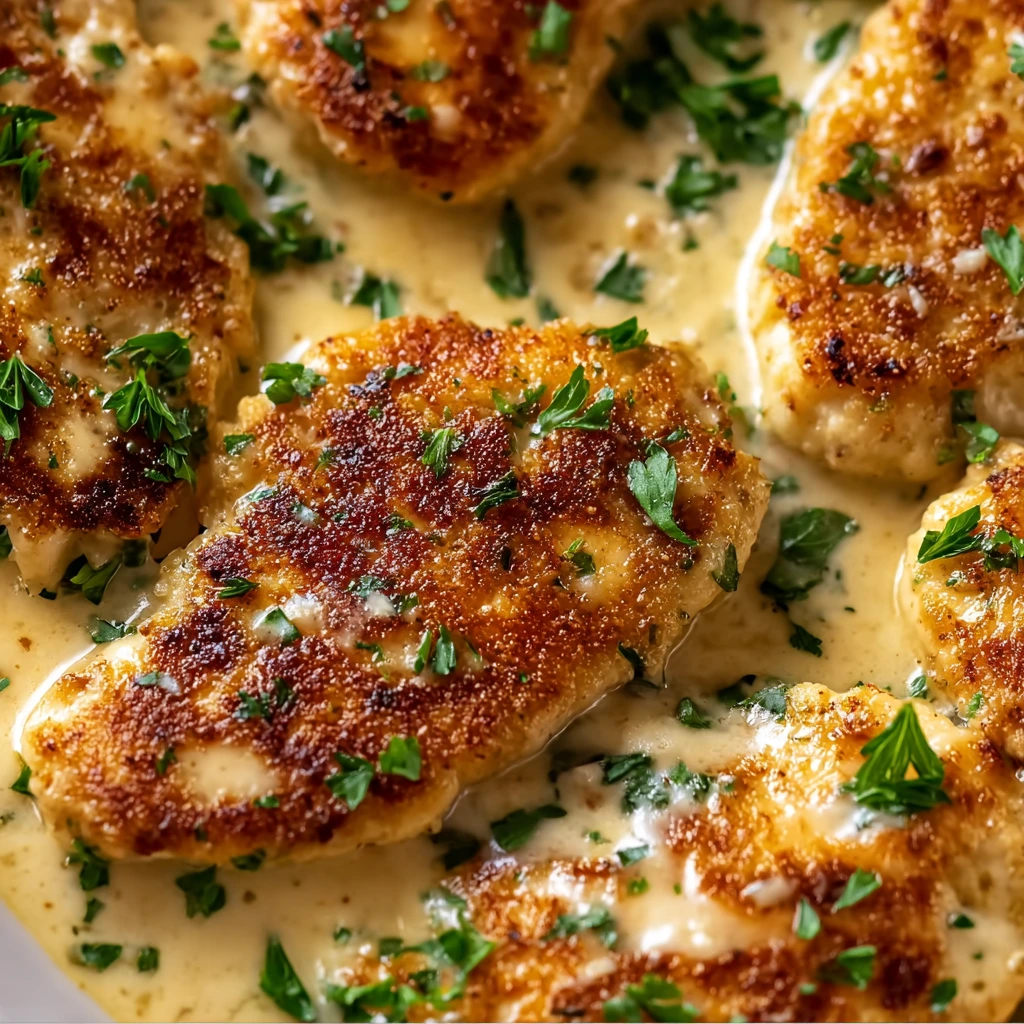 Klassisches Hähnchen-Scallopini