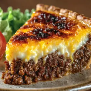 Klassischer Cheeseburger-Auflauf Rindfleisch