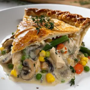 Frühlings-Hühnerpastete