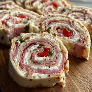 Italienische Sommer-Pinwheel-Sandwiches