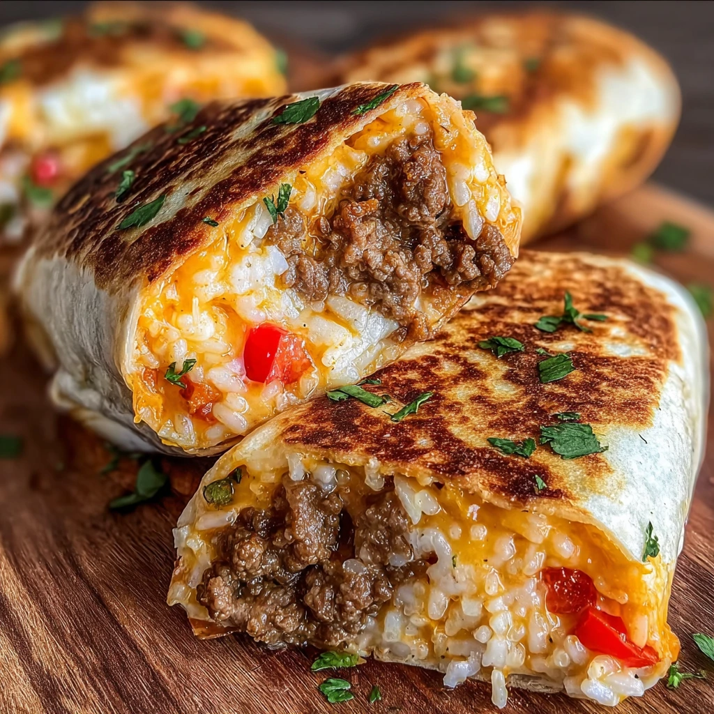 Gegrillter Käse-Burrito