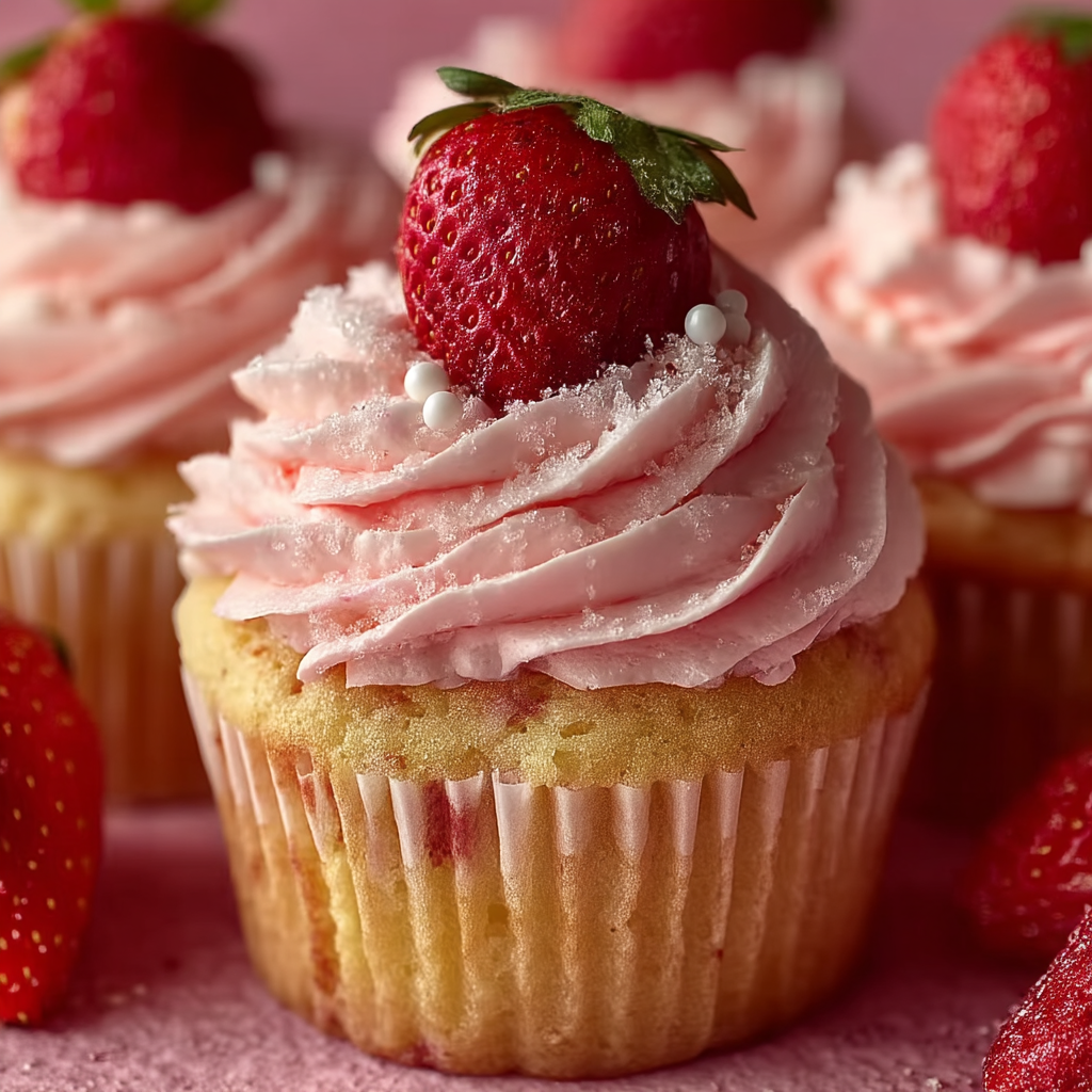 Intensives Erdbeer Frosting Püree