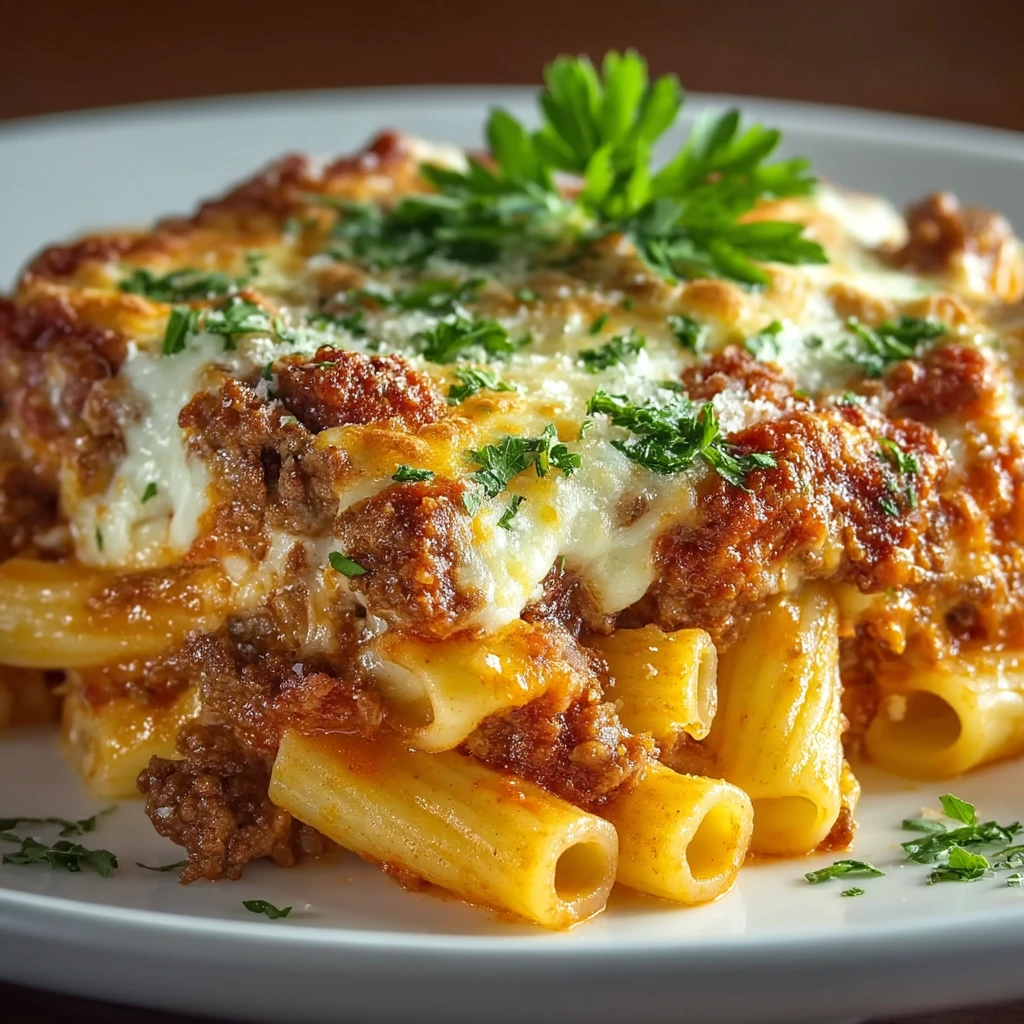 Million Dollar Ziti aus dem Ofen