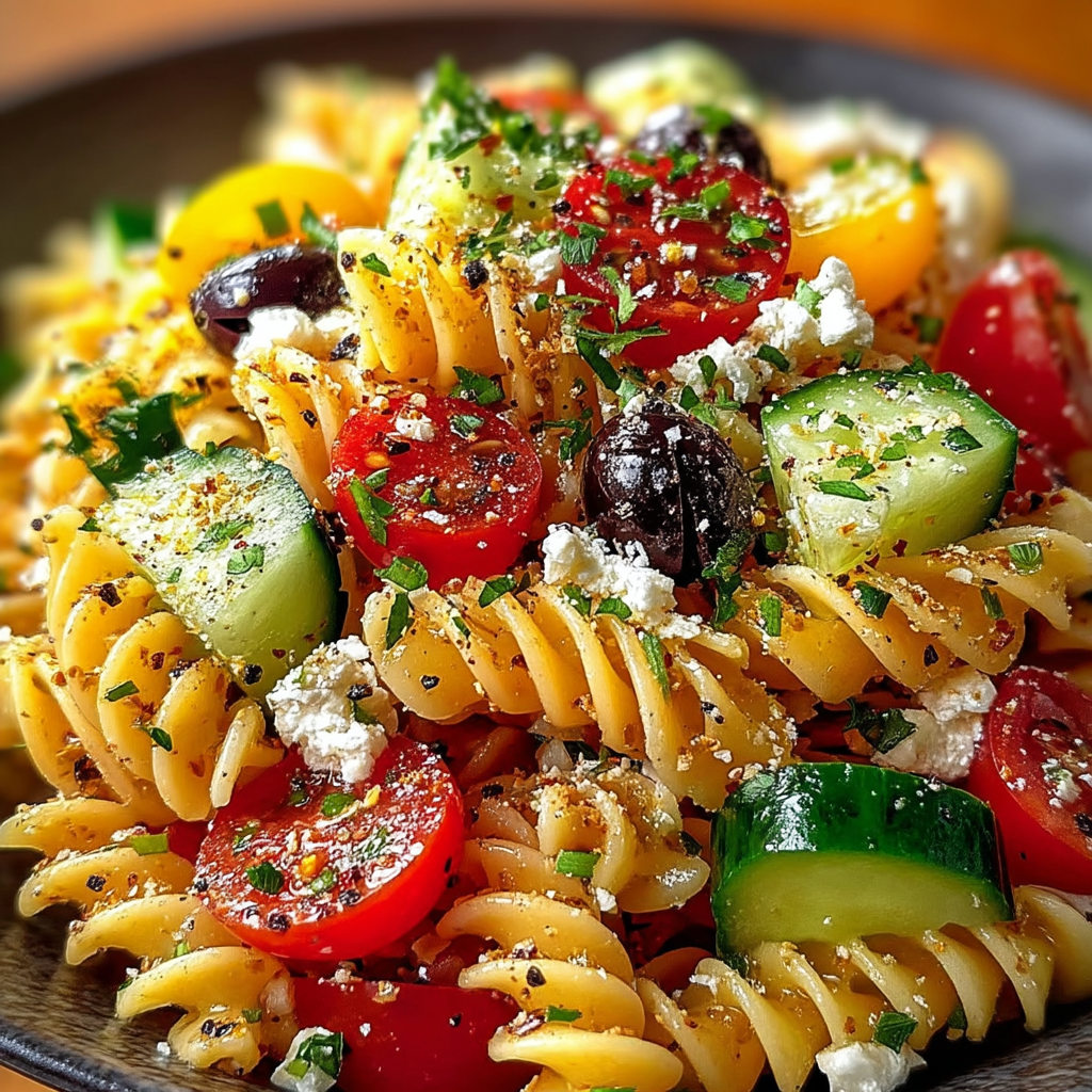 Italian Pasta Salad – Frisch, bunt & mediterran