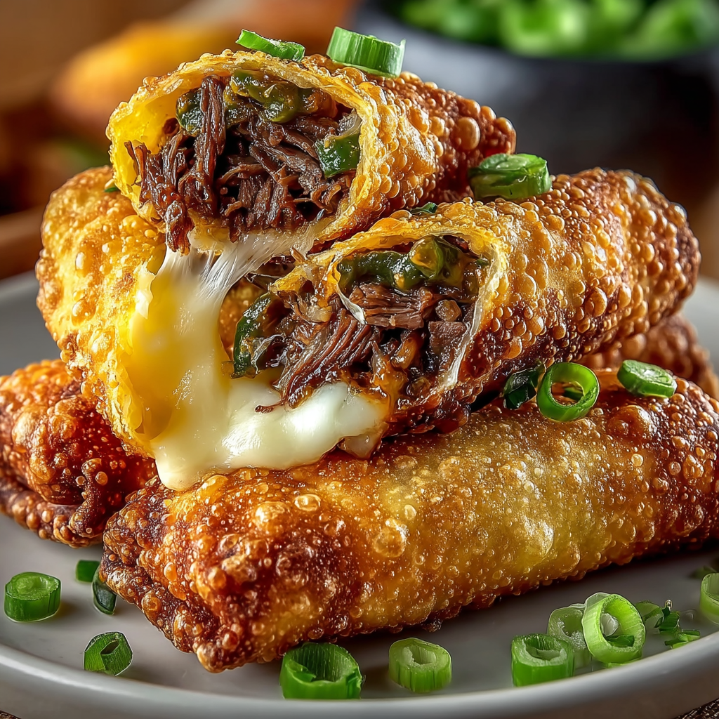 Texas Twinkies Egg Rolls mit Spicy Honey