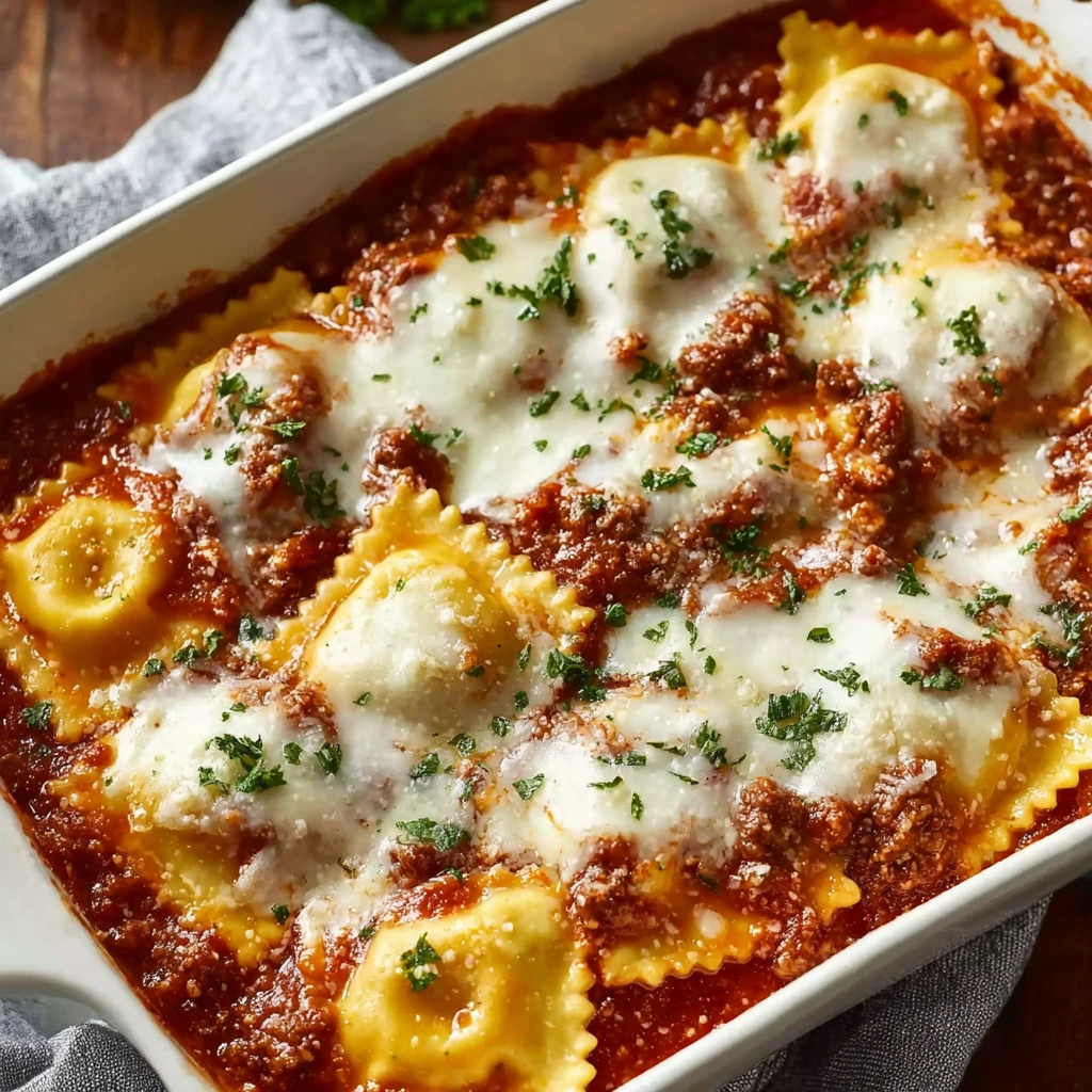 Million-Dollar-Ravioli-Auflauf