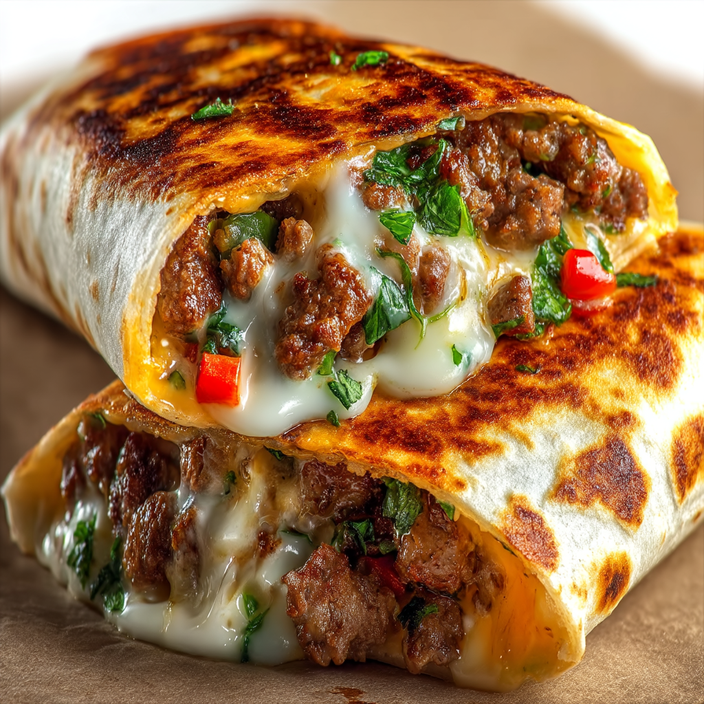 Philly Cheese Steak Wrap