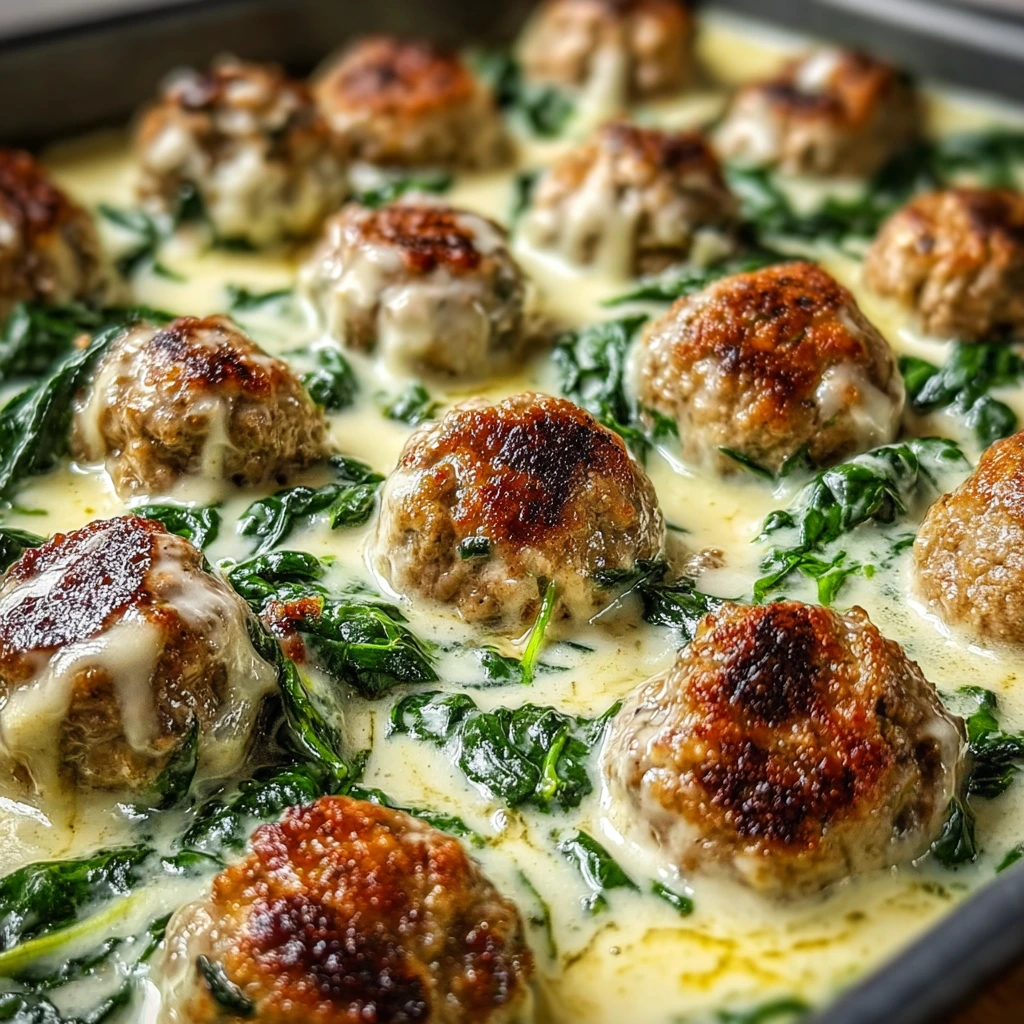 Südstaaten-Hähnchen-Ricotta-Fleischbällchen