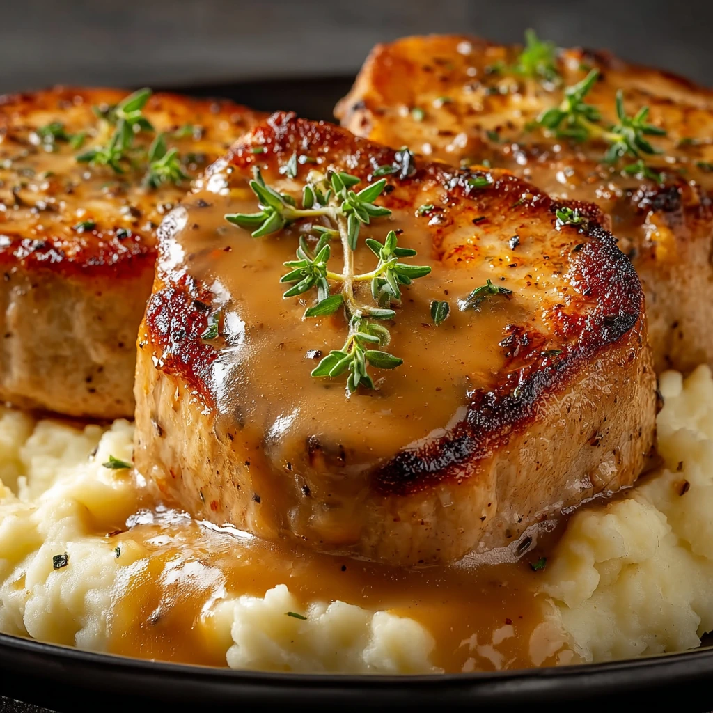 Ranch-Schweinekoteletts aus dem Slow Cooker