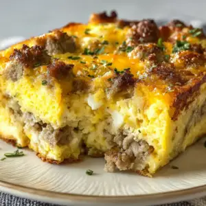 Wurst-Ei-Käse-Auflauf