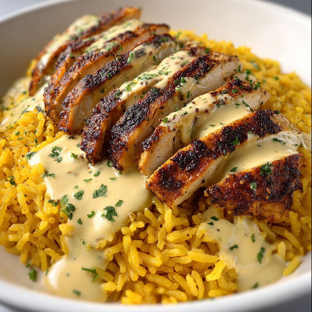 Cremiger Cajun-Hühnchenreis