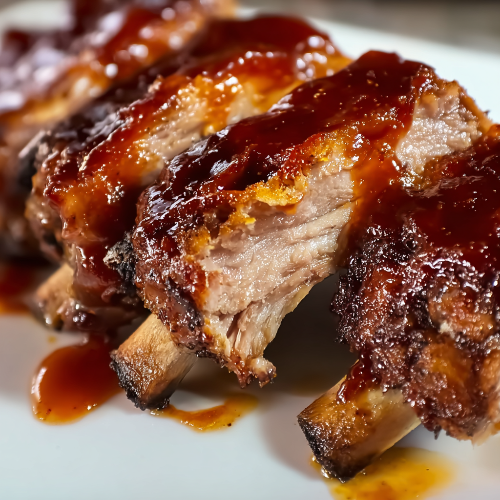 Schweinerippchen aus dem Schmortopf