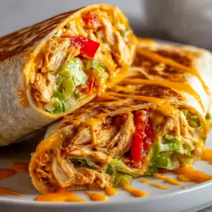 Chipotle Ranch Chicken Burritos