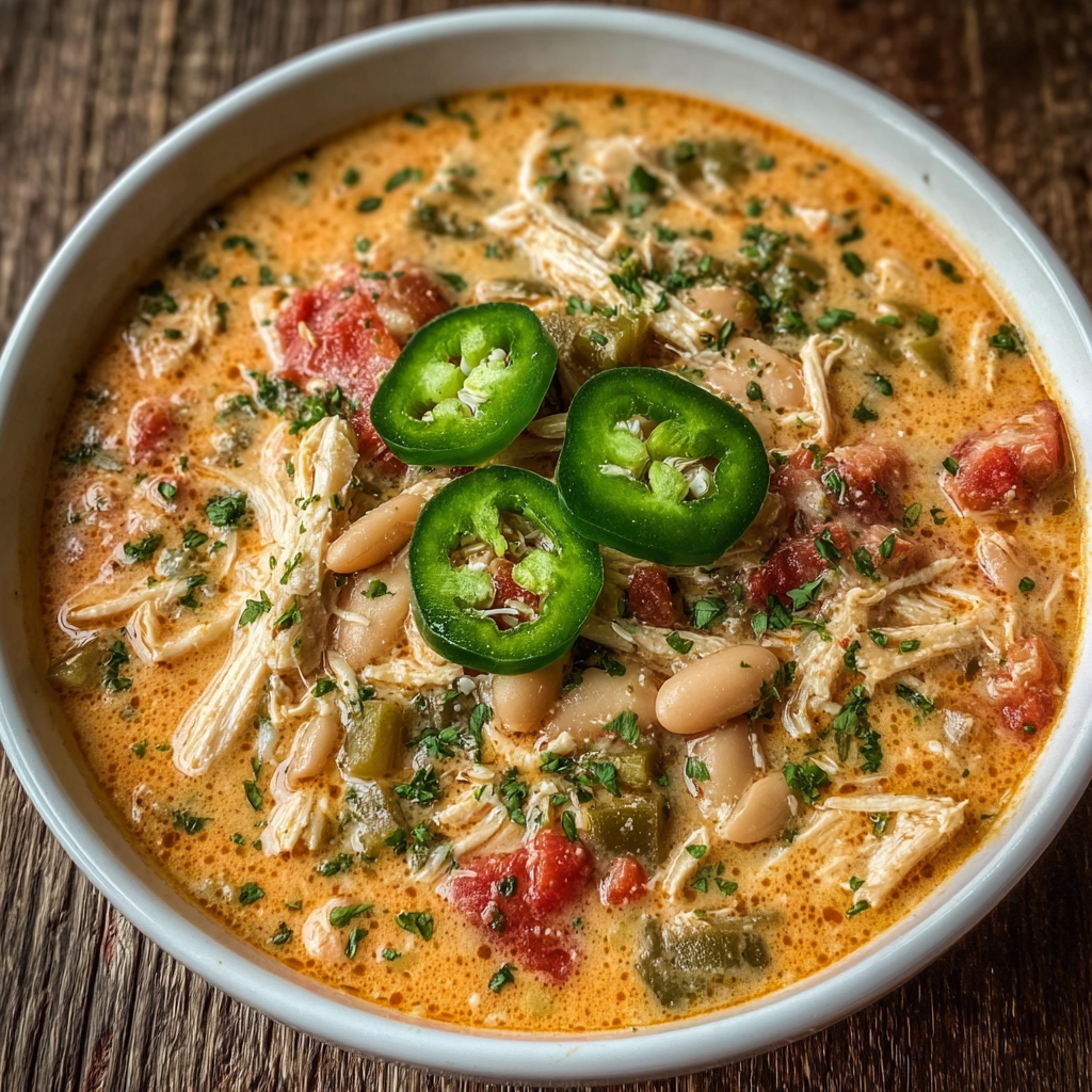 Cajun White Chicken Chili