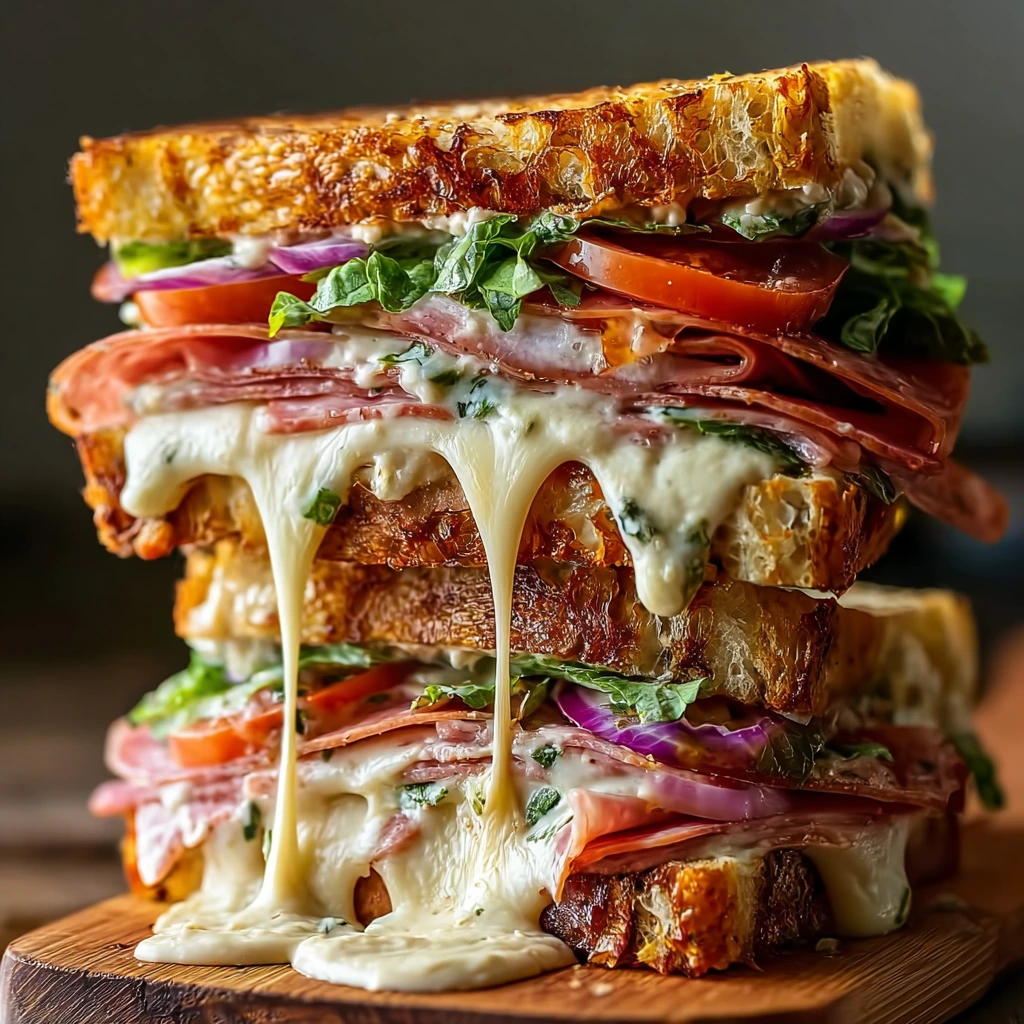 Ultimatives italienisches Grinder-Sandwich