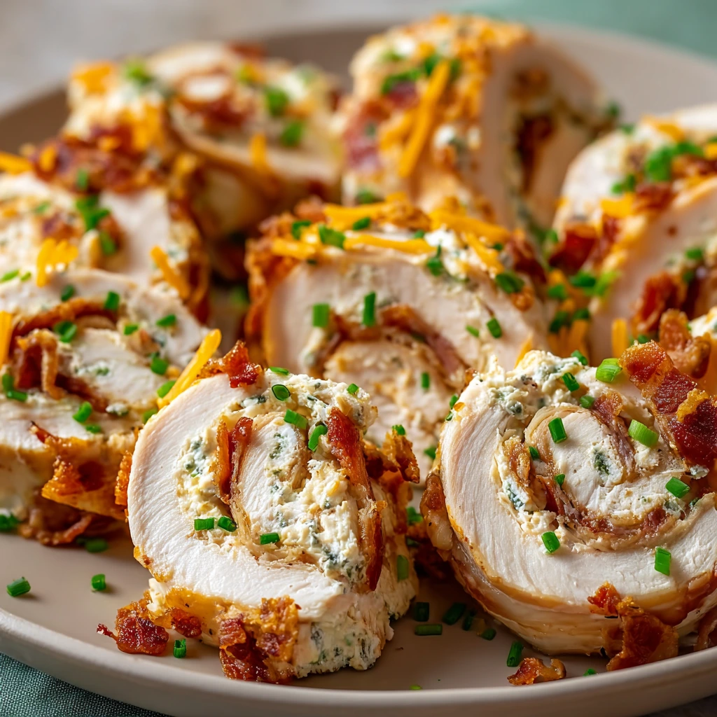 Crack Chicken Pinwheels Bacon