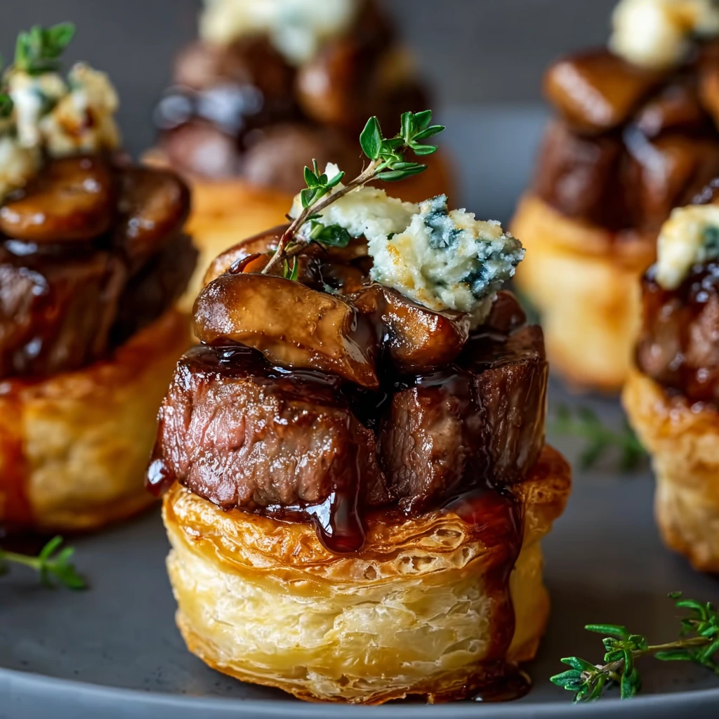 Mini Beef Wellington Häppchen