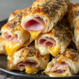 Schinken-Käse-Sticks aus der Heißluftfritteuse