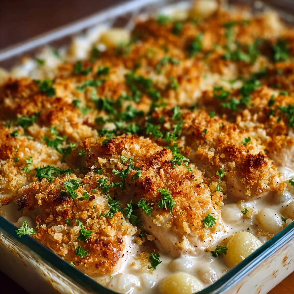 Hähnchenfüllung gebacken wärmend