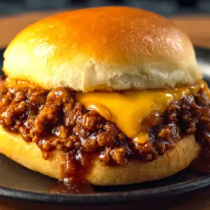Erdnussbutter-Gelee-Sloppy-Joes