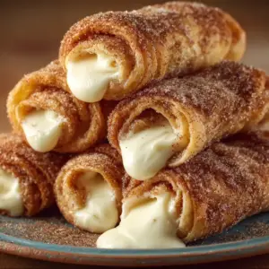 Zimt-Zucker-Frischkäseröllchen