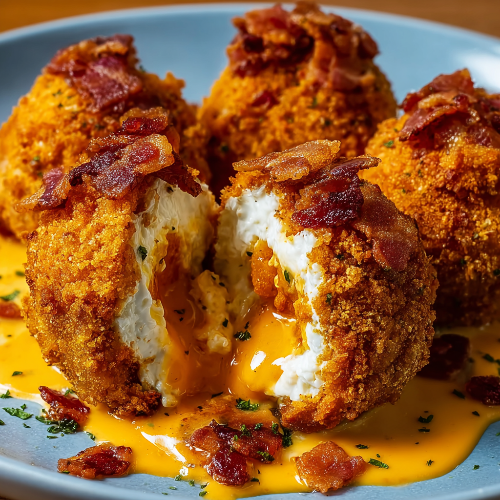 Buffalo Chicken Bacon Bombs