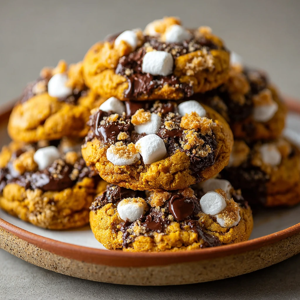 Kürbis-Smores-Kekse