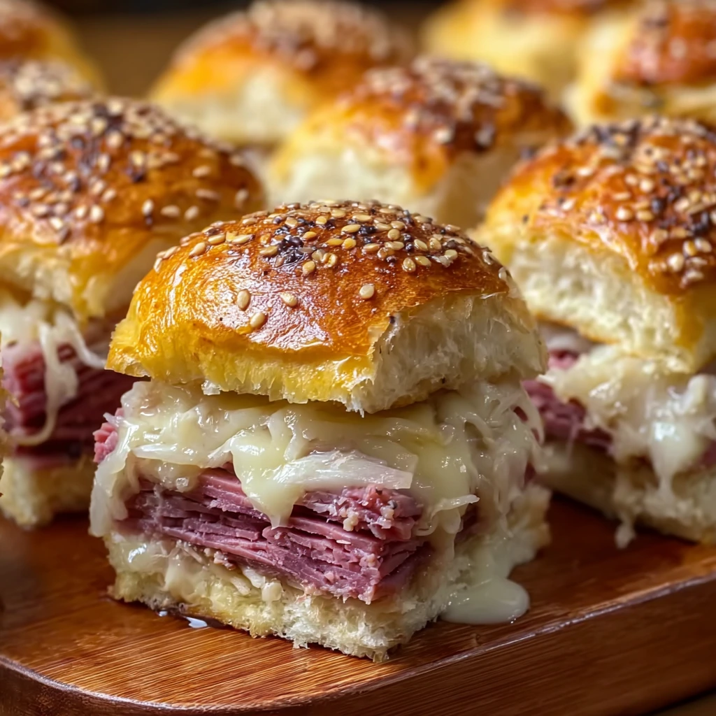 Reuben Corned Beef Sliders