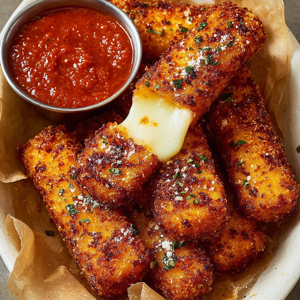 Knuspriger Nashville Hot Mozzarella