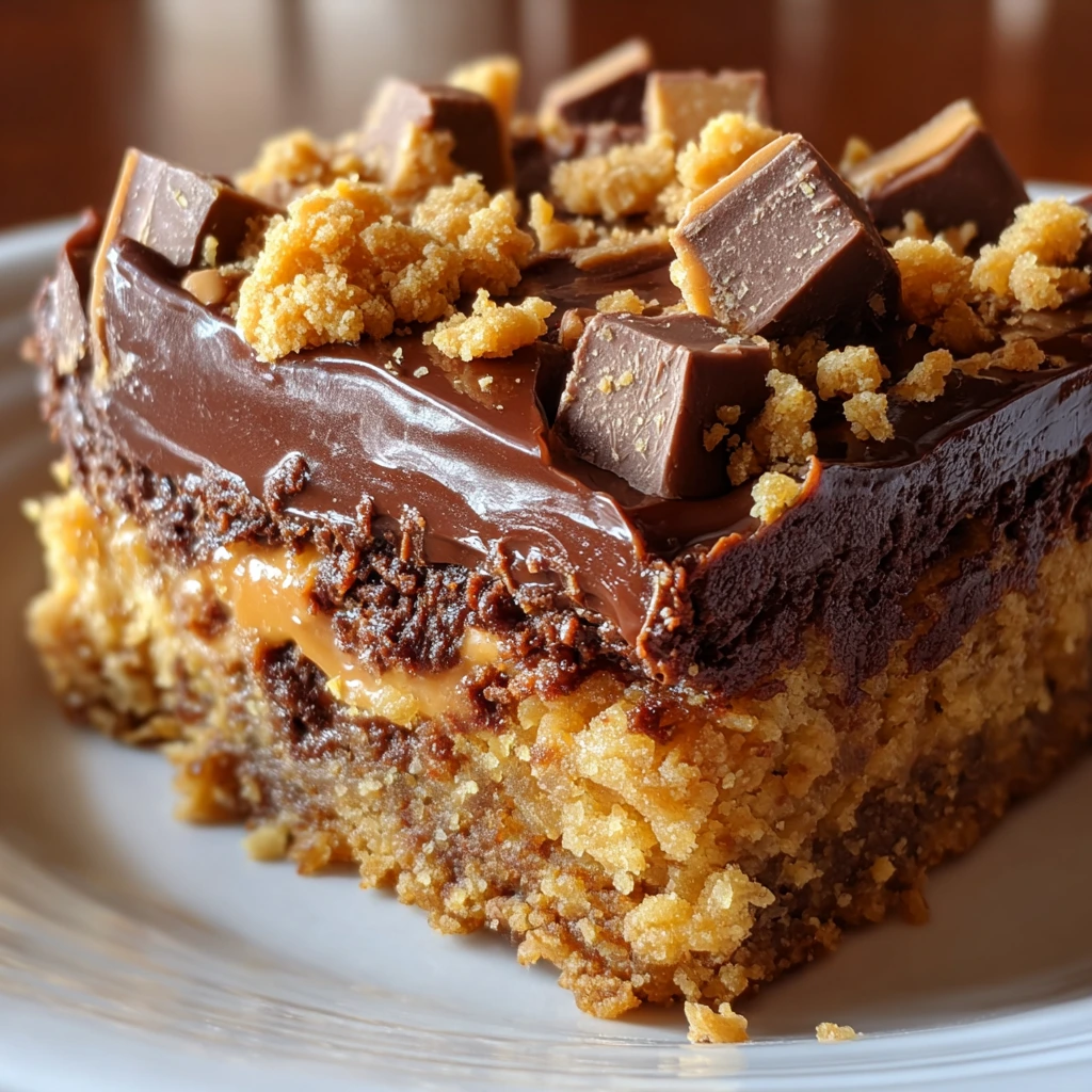 Erdnussbutter Cup Kuchen