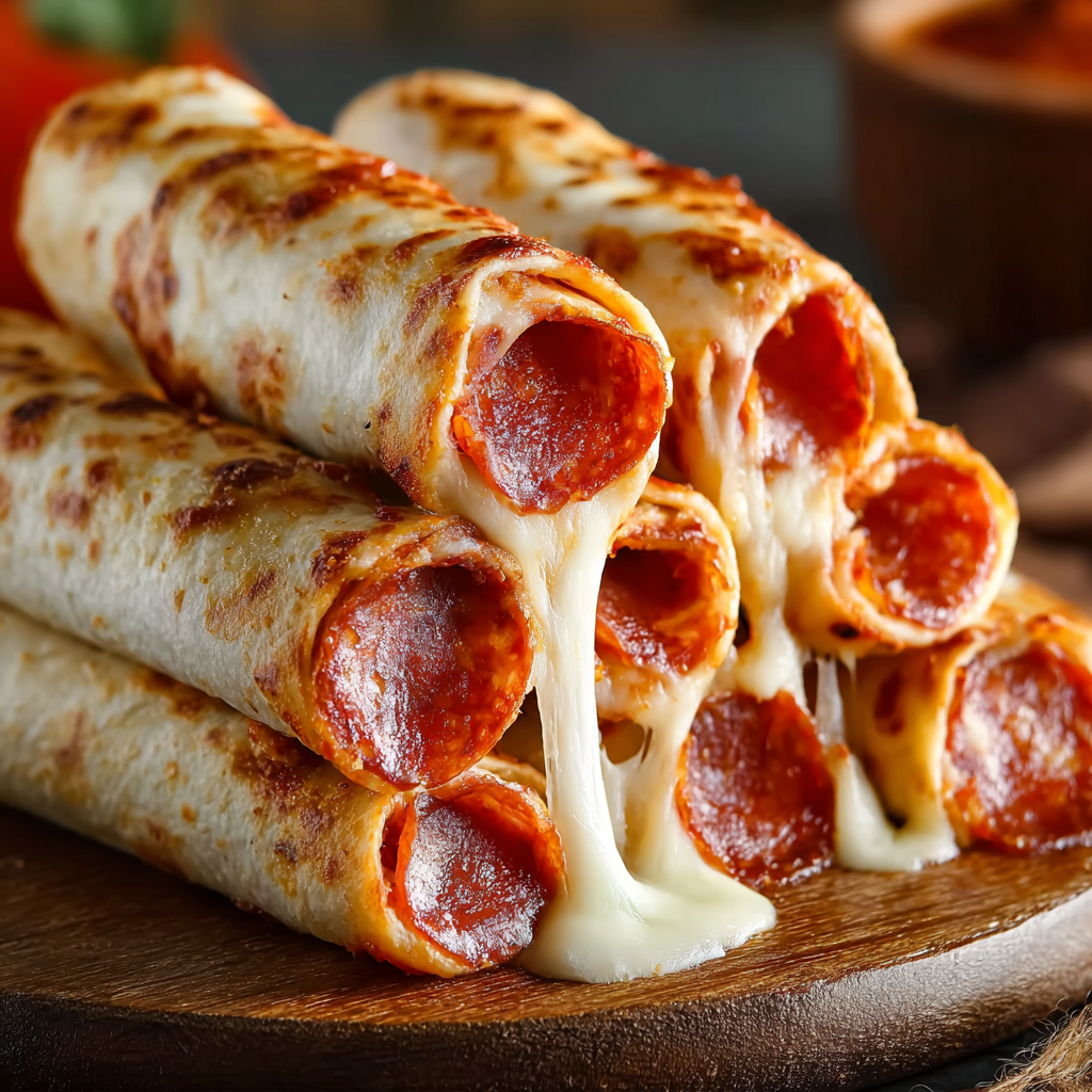 Pepperoni Pizza Rollups